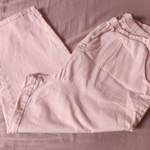 Denim and co sz 1x pink capris